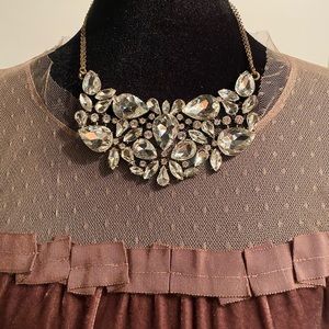 Amrita Singh Rhinestone Statement Necklace